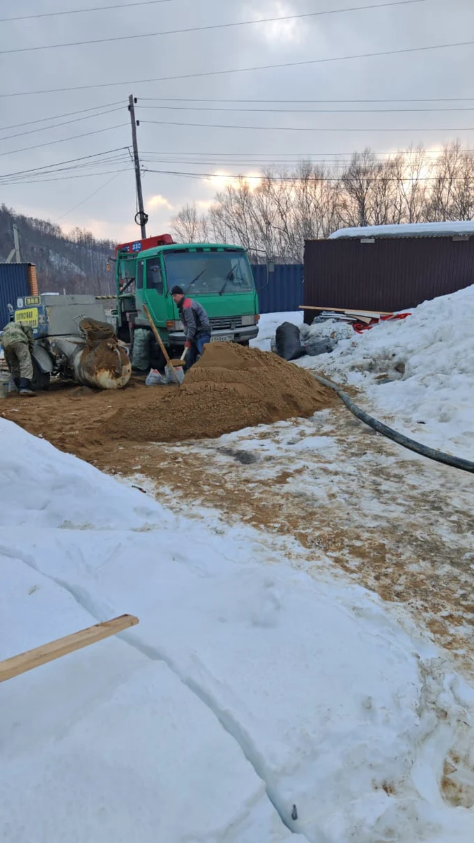 Информация о ходе работ